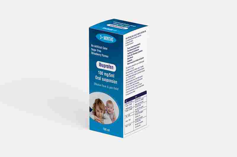 IbuProfen 100 mg/5ml Oral suspension